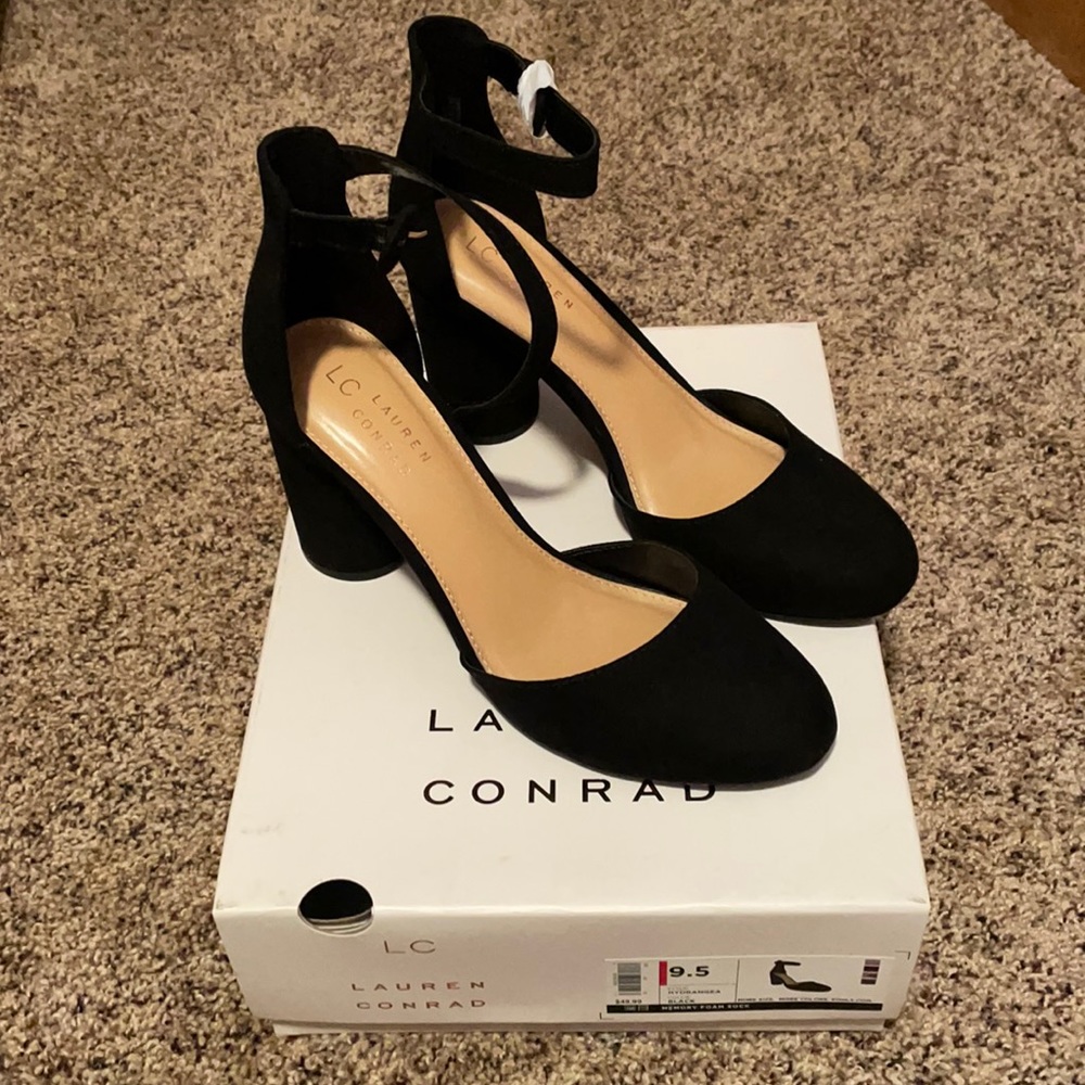 Lauren Conrad Black Heels